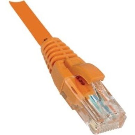 WELTRON 3Ft Orange Cat6 Snagless Patch Cable 90-C6CB-OR-003